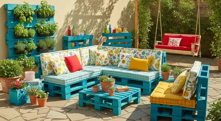20+ Pallet Garden Furniture Ideas Complete Your Backyard Oasis