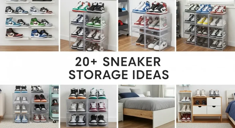 20+ Sneaker Storage Ideas for Every Collection Size