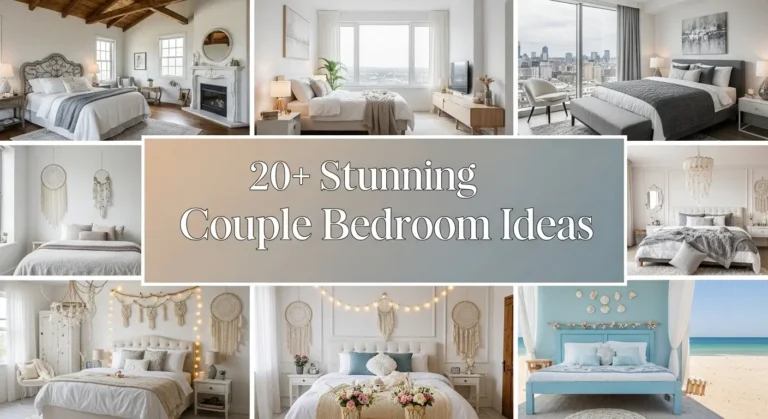 20+ Stunning Couple Bedroom Ideas to Transform Your Love Nest