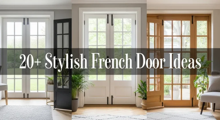 20+ Stylish French Door Ideas From Classic Elegance to Modern Chic