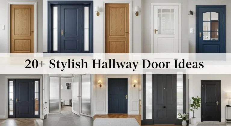 20+ Stylish Hallway Door Ideas to Upgrade Your Home's Style