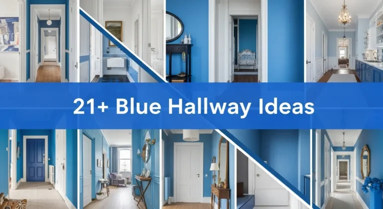 21+ Blue Hallway Ideas for Grand First Impressions