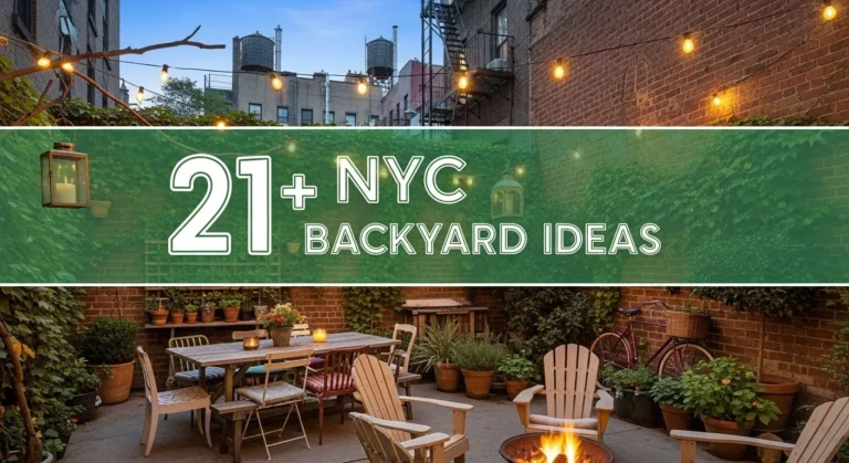 21+ Brilliant NYC Backyard Ideas for Urban Outdoor Living