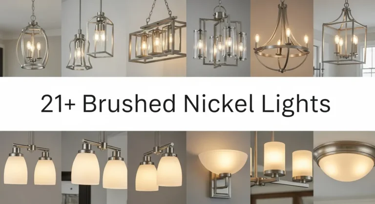 21+ Brushed Nickel Lights That Never Go Out of Style