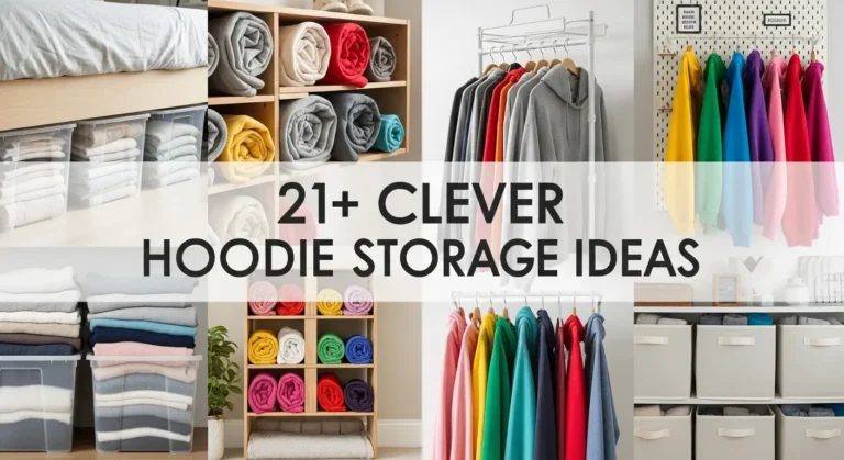 21+ Clever Hoodie Storage Ideas That Will Transform Your Closet Organization