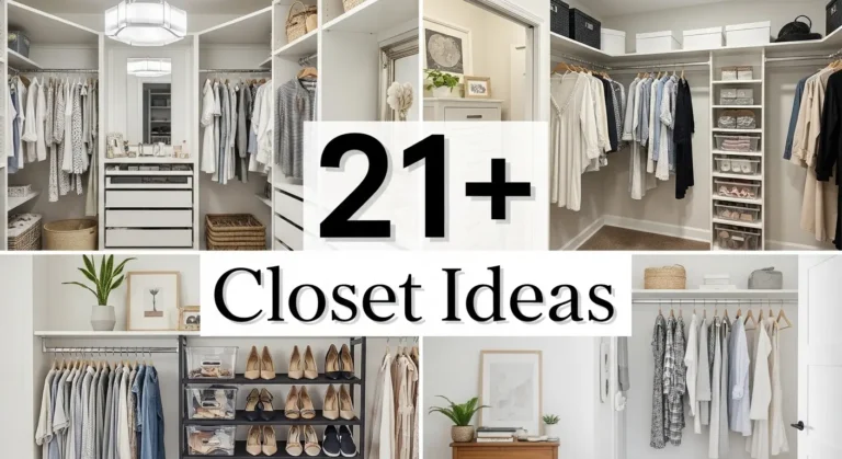 21+ Closet Ideas to Upgrade Your Home's Storage Game