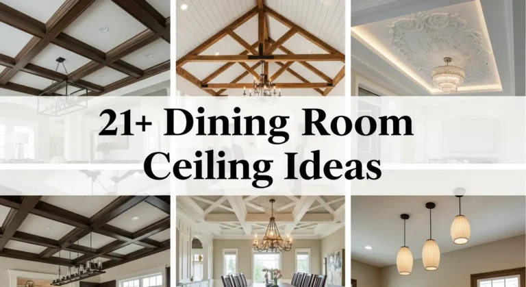 21+ Dining Room Ceiling Ideas That Create the Perfect Ambiance