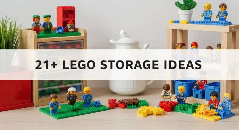 21+ Genius Lego Storage Ideas for Kids' Rooms and Play Areas