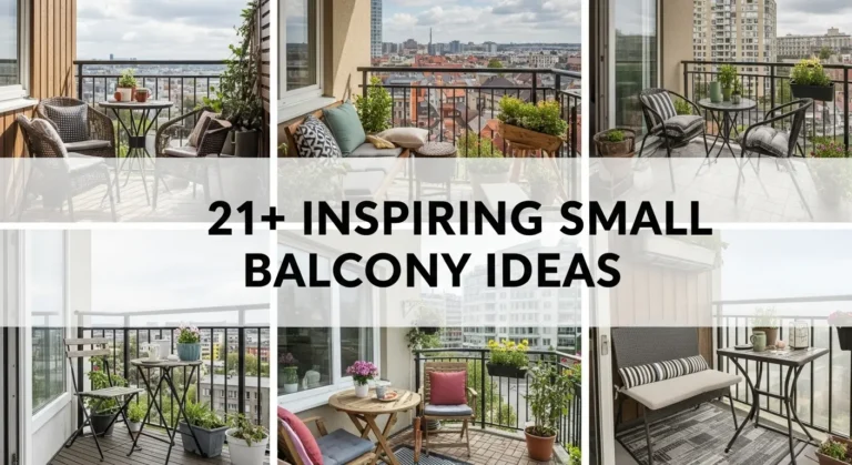 21+ Inspiring Small Balcony Ideas to Transform Your Tiny Outdoor Space