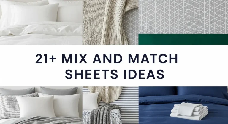 21+ Mix and Match Sheets Ideas to Create Your Perfect Bedroom Style