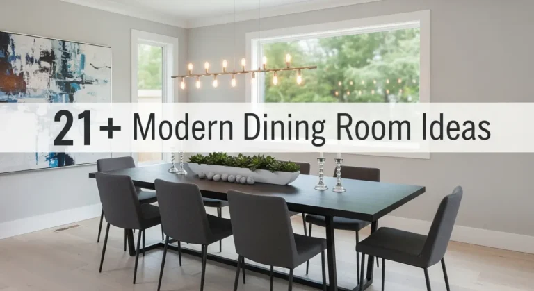 21+ Modern Dining Room Ideas That Define Luxury Living