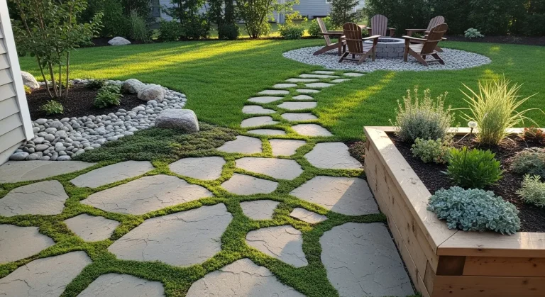 21+ Patio to Grass Transition Ideas to Enhance Your Backyard Appeal
