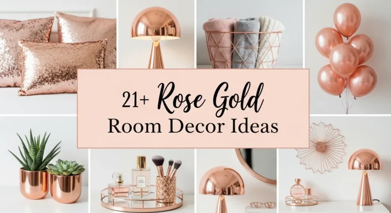 21+ Rose Gold Room Decor Ideas to Transform Your Space into a Luxurious Haven