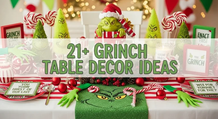 21+ Table Decor Ideas for Your Christmas Celebration
