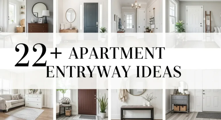 22+ Apartment Entryway Ideas to Transform Your Small Space