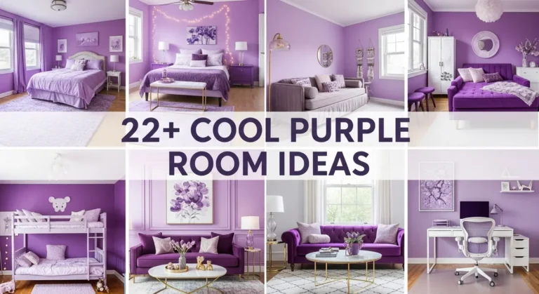 22+ Cool Purple Room Ideas to Create Stunning, Stylish Spaces