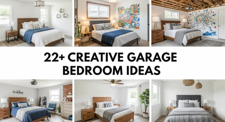 22+ Creative Garage Bedroom Ideas to Transform Your Space Into a Dream Room