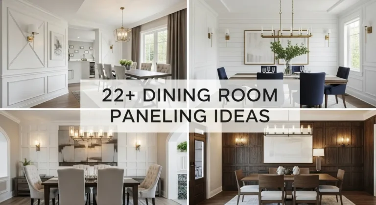 22+ Dining Room Paneling Ideas to Transform Your Space Elegantly