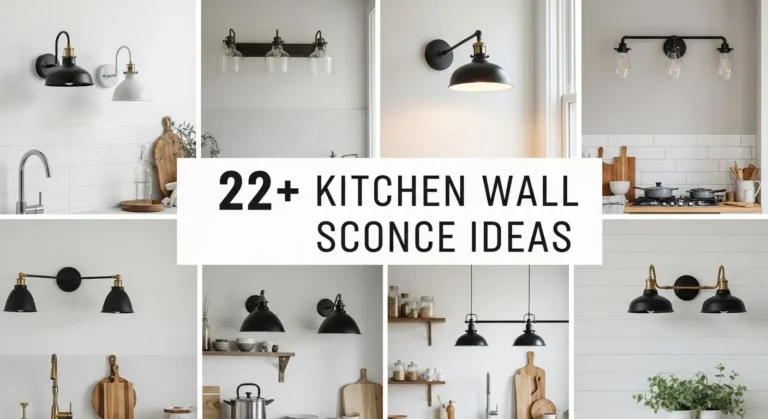22+ Kitchen Wall Sconce Ideas That Brighten Your Cooking Space Beautifully