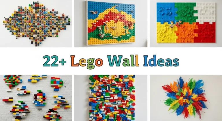 22+ Lego Wall Ideas That Transform Any Room into a Creative Paradise