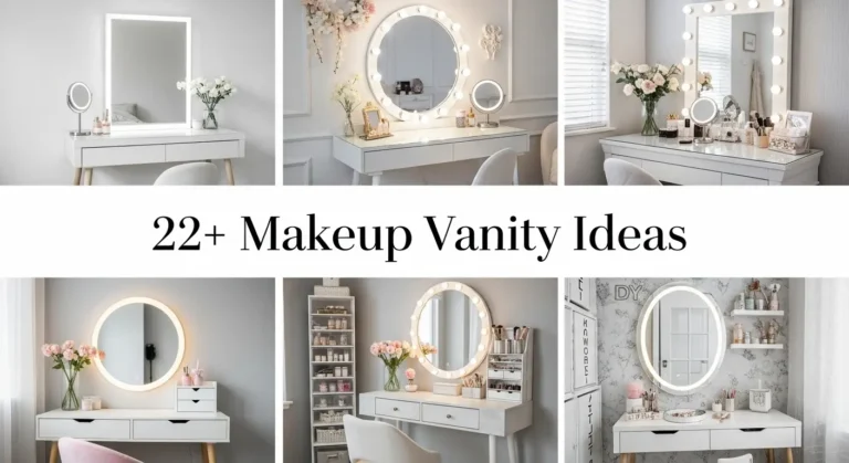 22+ Makeup Vanity Ideas to Create Your Perfect Beauty Corner