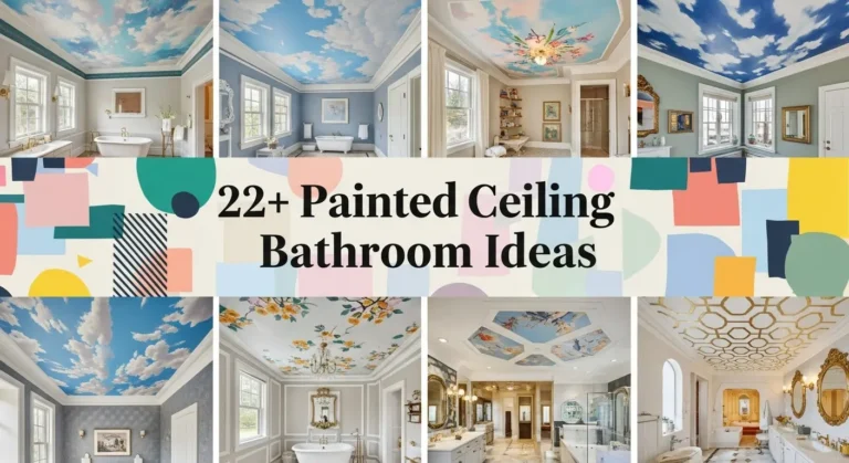 22+ Painted Ceiling Bathroom Ideas That Will Inspire Your Next Renovation