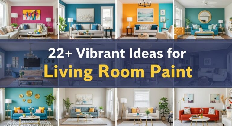 22+ Vibrant Ideas for Living Room Paint with Perfect Color Balance