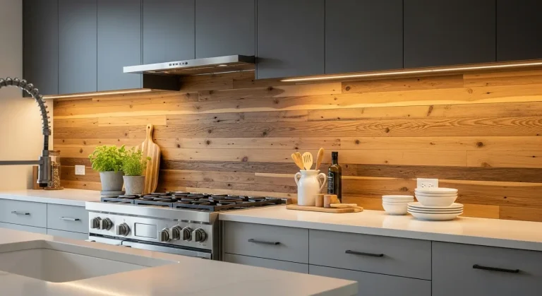 22+ Wood Backsplash Ideas That Add Warmth to Any Space