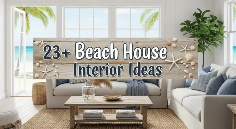 23+ Beach House Interior Ideas to Bring Coastal Charm to Your Home