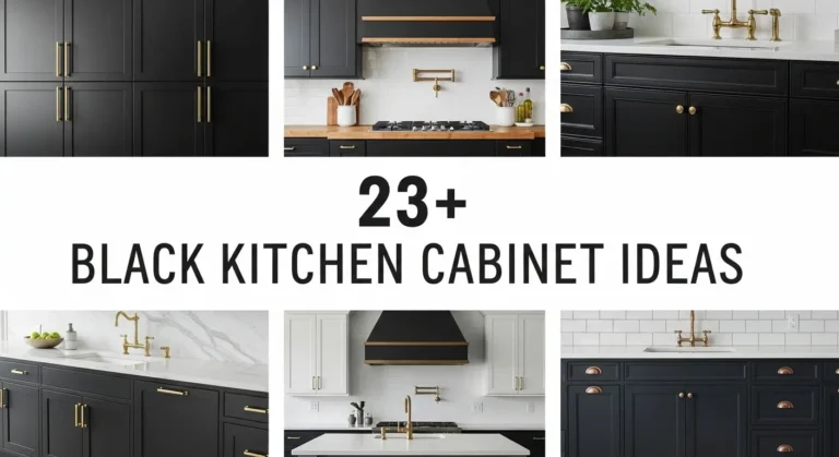 23+ Black Kitchen Cabinet Ideas to Elevate Your Kitchen Design