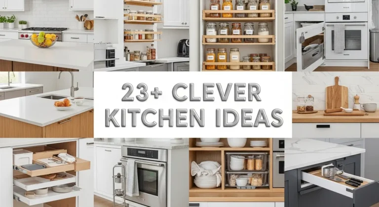 23+ Clever Kitchen Ideas for Rustic Charm