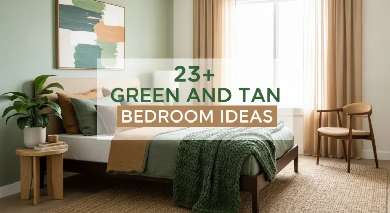 23+ Green and Tan Bedroom Ideas Transform Your Space with Nature's Perfect Color Duo