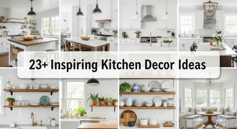 23+ Inspiring Kitchen Decor Ideas to Create Your Perfect Cooking Haven