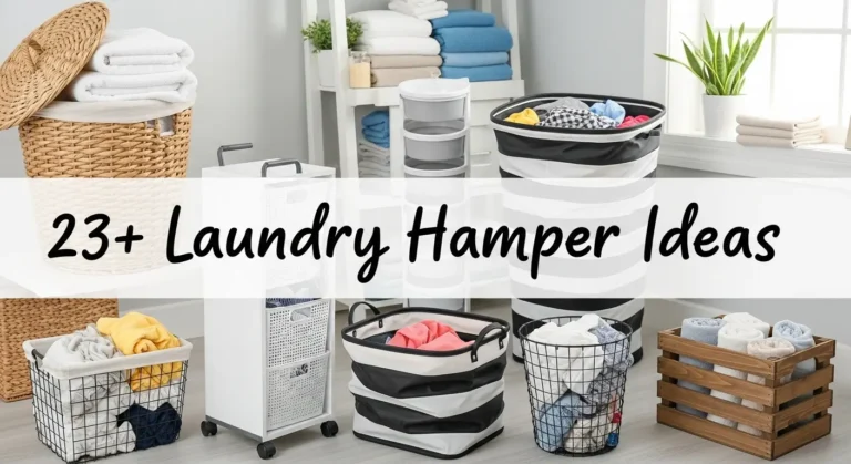 23+ Laundry Hamper Ideas That Will Transform Your Laundry Room