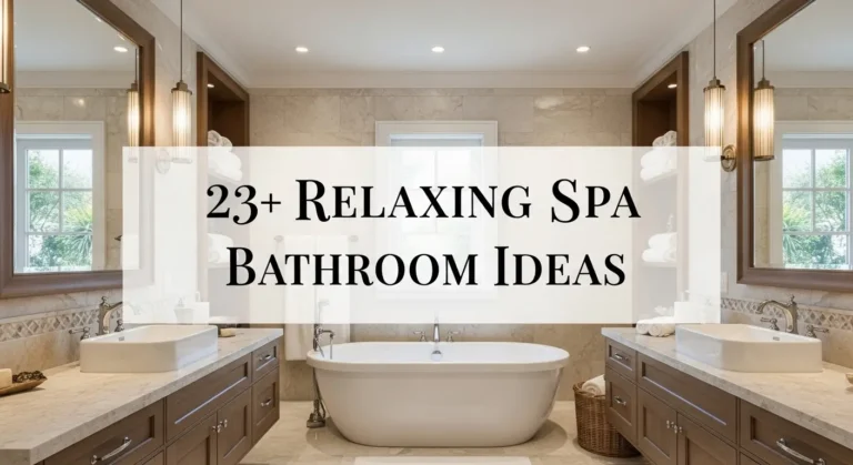 23+ Relaxing Spa Bathroom Ideas to Transform Your Home Into a Luxury Retreat