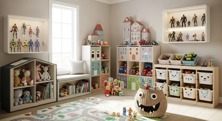 23+ Toy Storage Ideas for Small Spaces and Playrooms