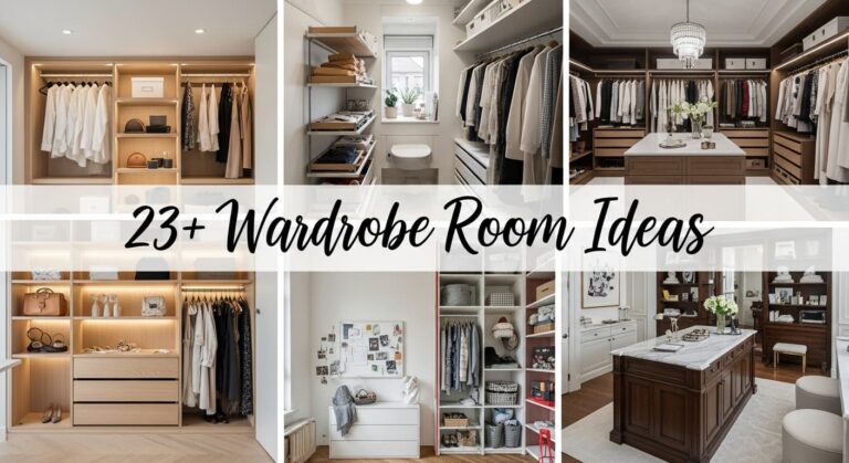 23+ Wardrobe Room Ideas to Create Your Dream Closet Space