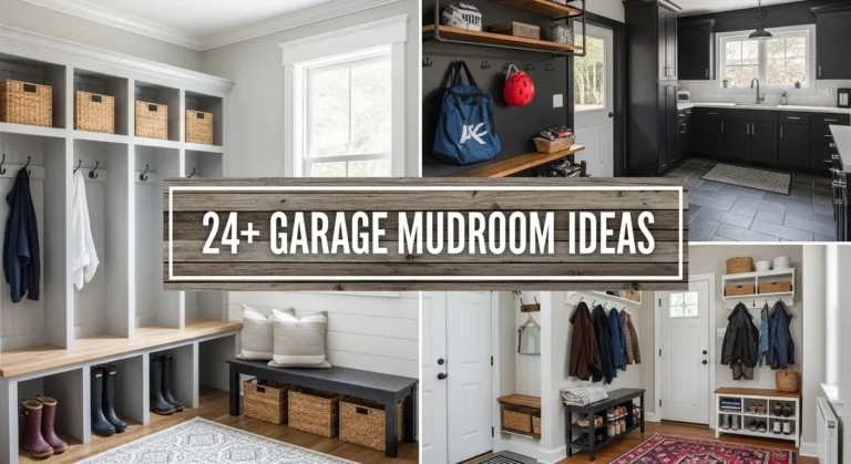 24+ Garage Mudroom Ideas to Transform Your Entry Space