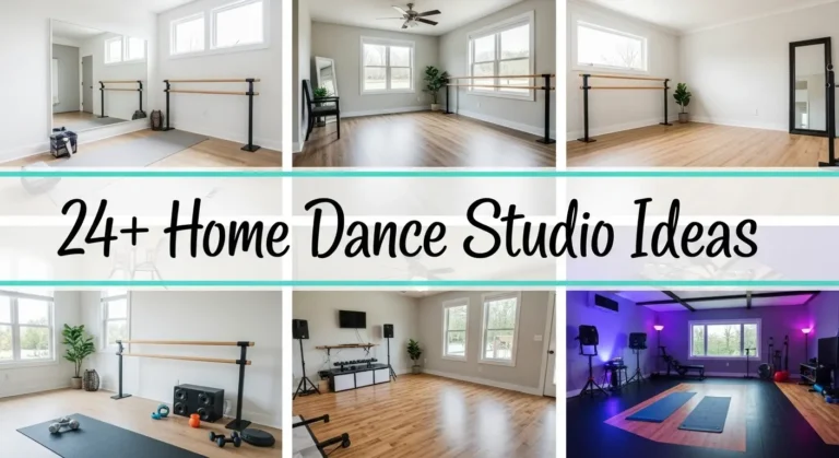 24+ Home Dance Studio Ideas to Create Your Perfect Practice Space