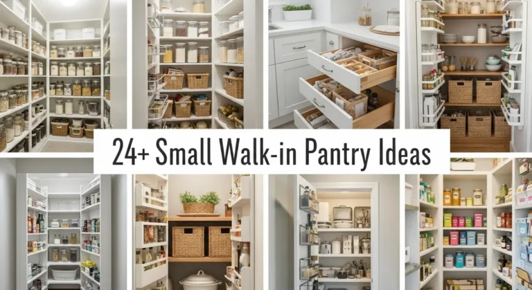 24+ Small Walk in Pantry Ideas to Maximize Your Kitchen Storage