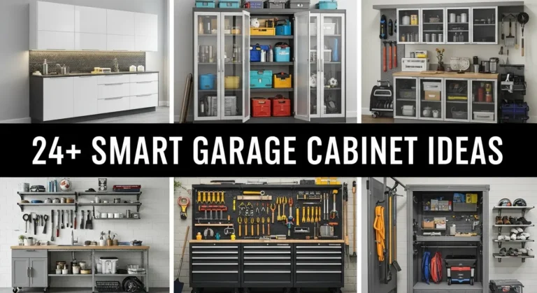 24+ Smart Garage Cabinet Ideas to Transform Your Storage Space