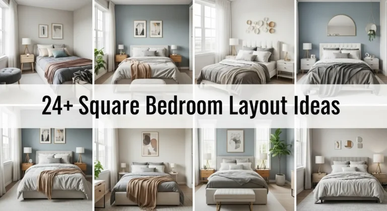 24+ Square Bedroom Layout Ideas for Better Living