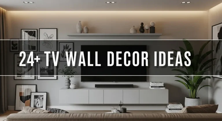 24+ TV Wall Decor Ideas to Hide Cables and Enhance Style