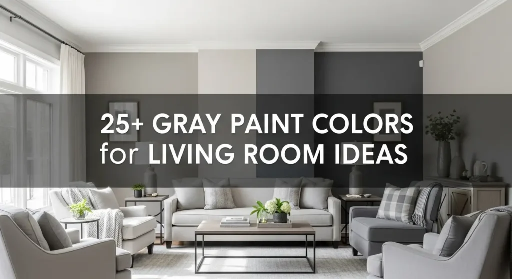 25+ Best Gray Paint Colors for Living Room Ideas That Never Go Out of Style