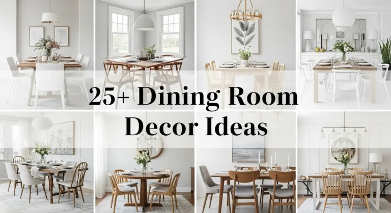25+ Dining Room Decor Ideas That Maximize Style and Space