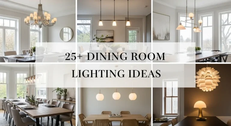 25+ Dining Room Lighting Ideas to Create the Perfect Ambiance