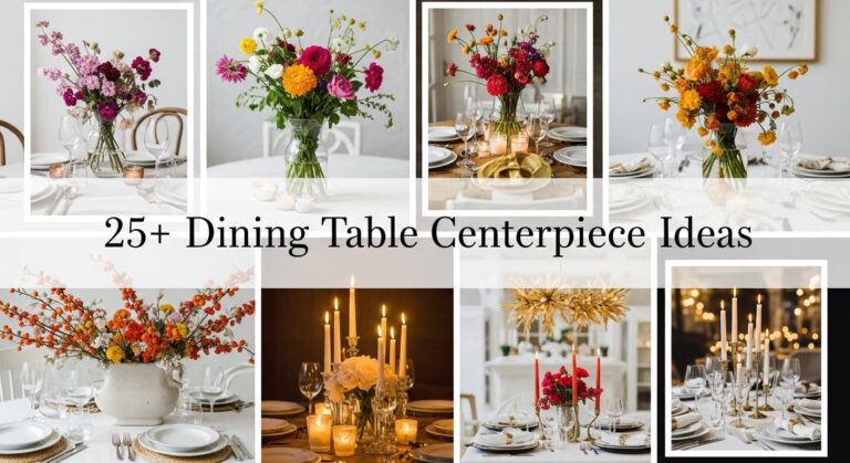 25+ Dining Table Centerpiece Ideas That Make Every Meal Special