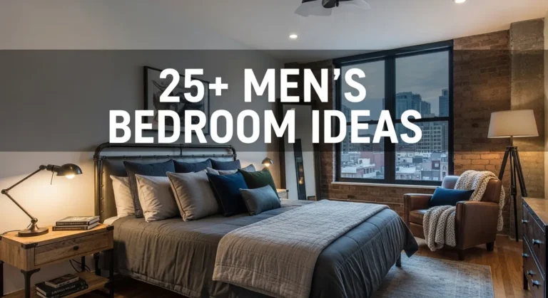 25+ Men's Bedroom Ideas Creating the Perfect Male Sanctuary