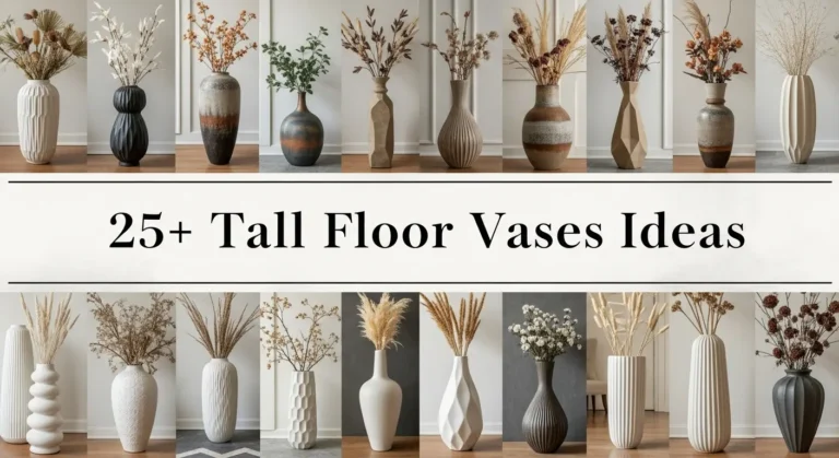 25+ Tall Floor Vases Ideas to Transform Your Home Decor