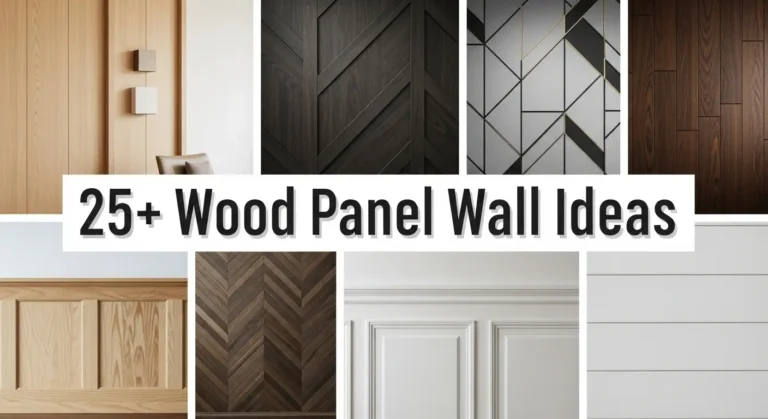 25+ Wood Panel Wall Ideas to Transform Your Home Interior